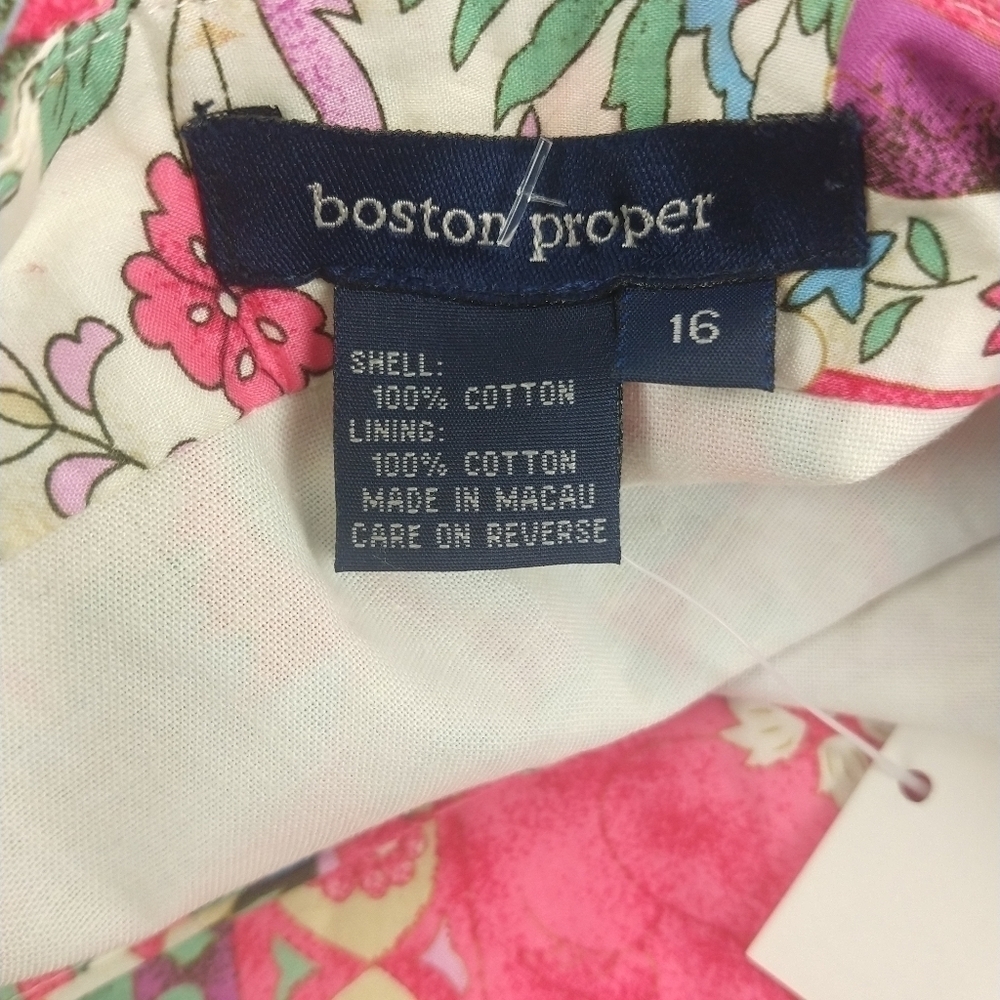Boston Proper Floral skirt - Picture 8 of 10